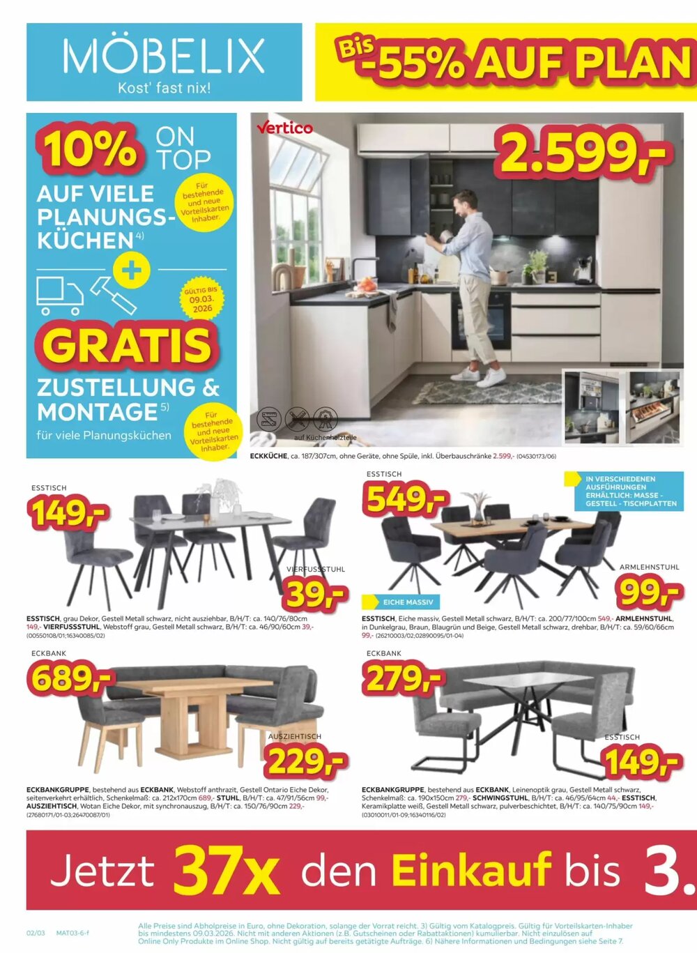 Möbelix Flugblatt (ab 03.03.2026) - Angebote und Prospekt - Seite 2