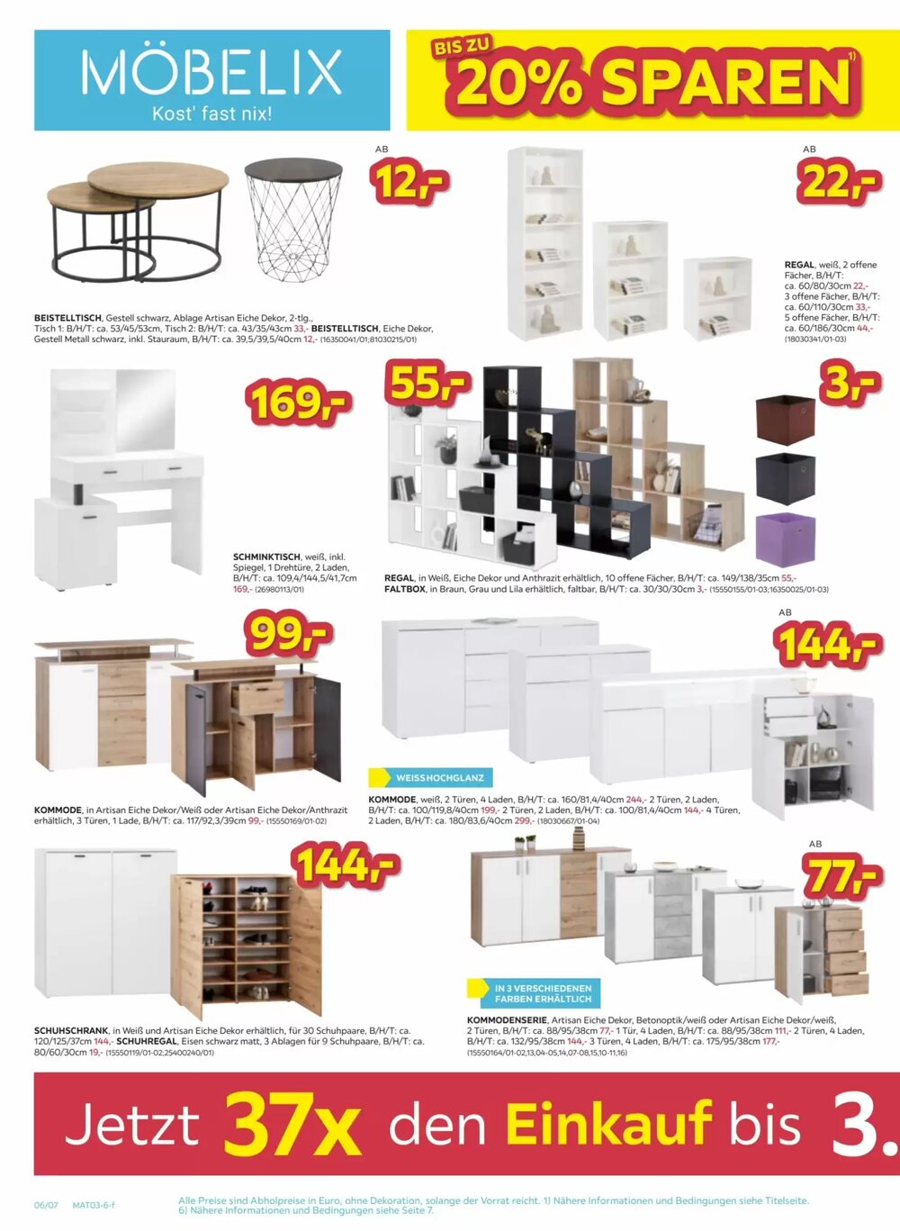 Möbelix Flugblatt (ab 03.03.2026) - Angebote und Prospekt - Seite 6