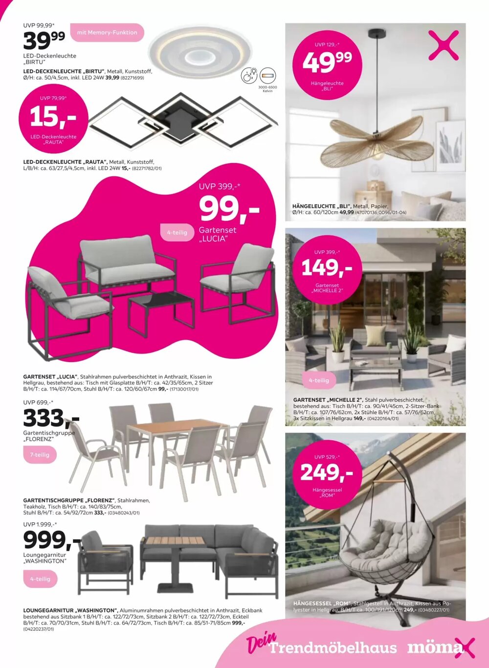 Mömax Flugblatt (ab 03.03.2026) - Angebote und Prospekt - Seite 3