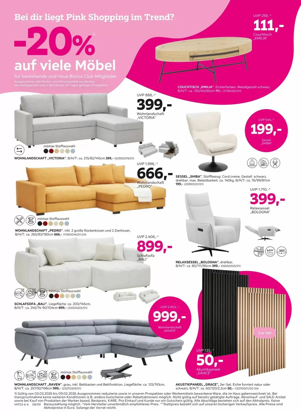 Mömax Flugblatt (ab 03.03.2026) - Angebote und Prospekt - Seite 8