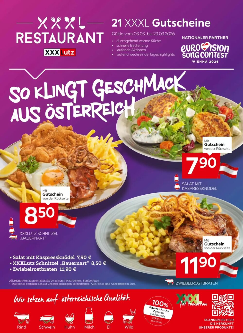 XXXLutz Flugblatt (ab 03.03.2026) - Angebote und Prospekt - Seite 1