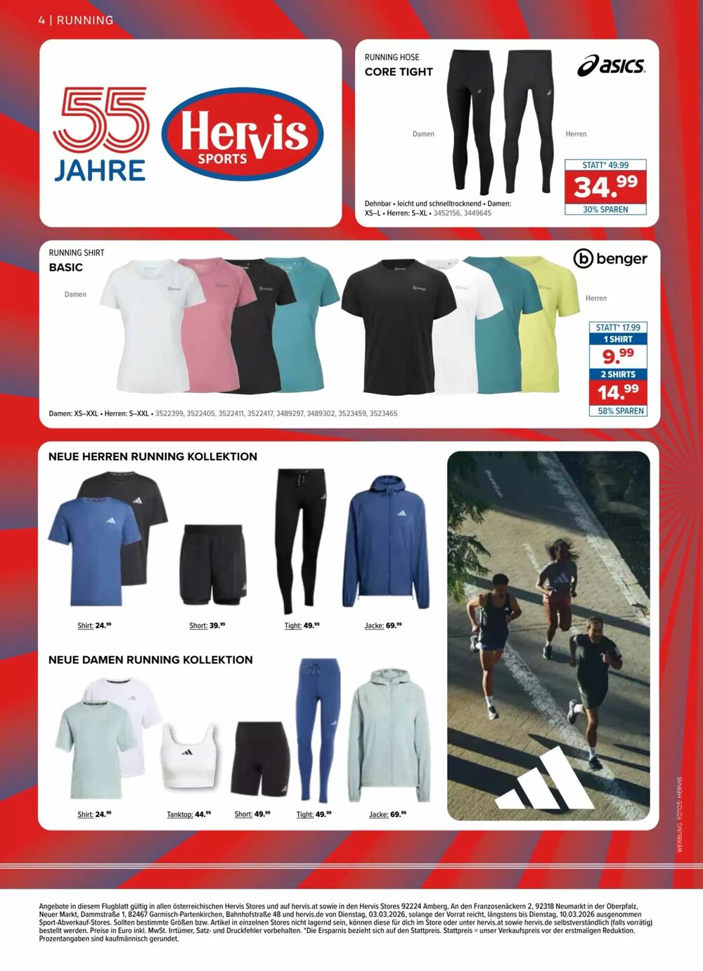 Hervis Flugblatt (ab 03.03.2026) - Angebote und Prospekt - Seite 3