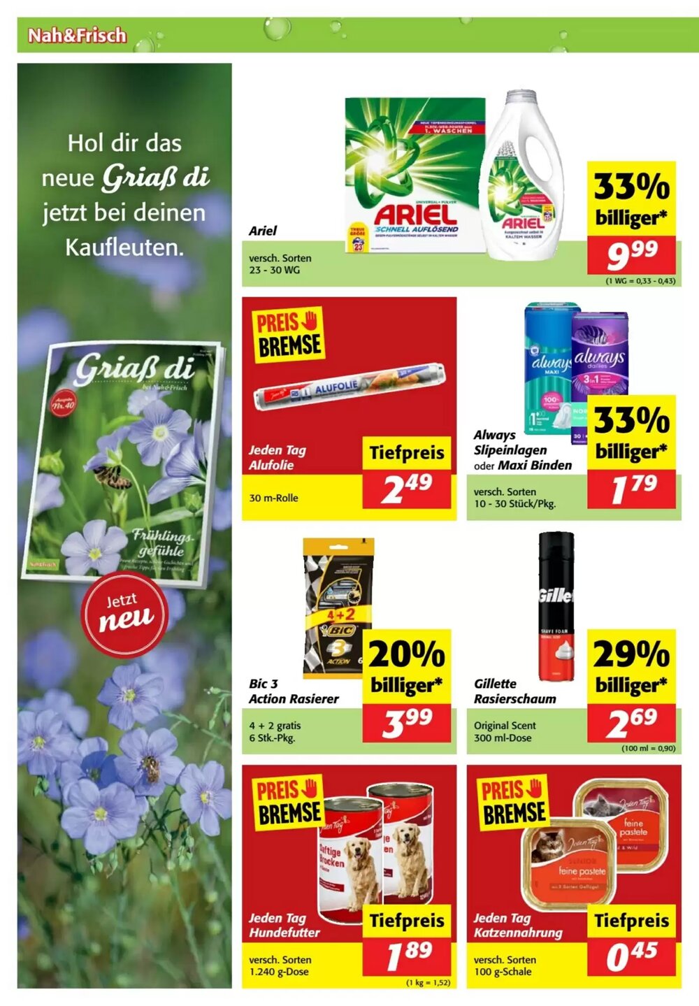 Nah&Frisch Flugblatt (ab 04.03.2026) - Angebote und Prospekt - Seite 4