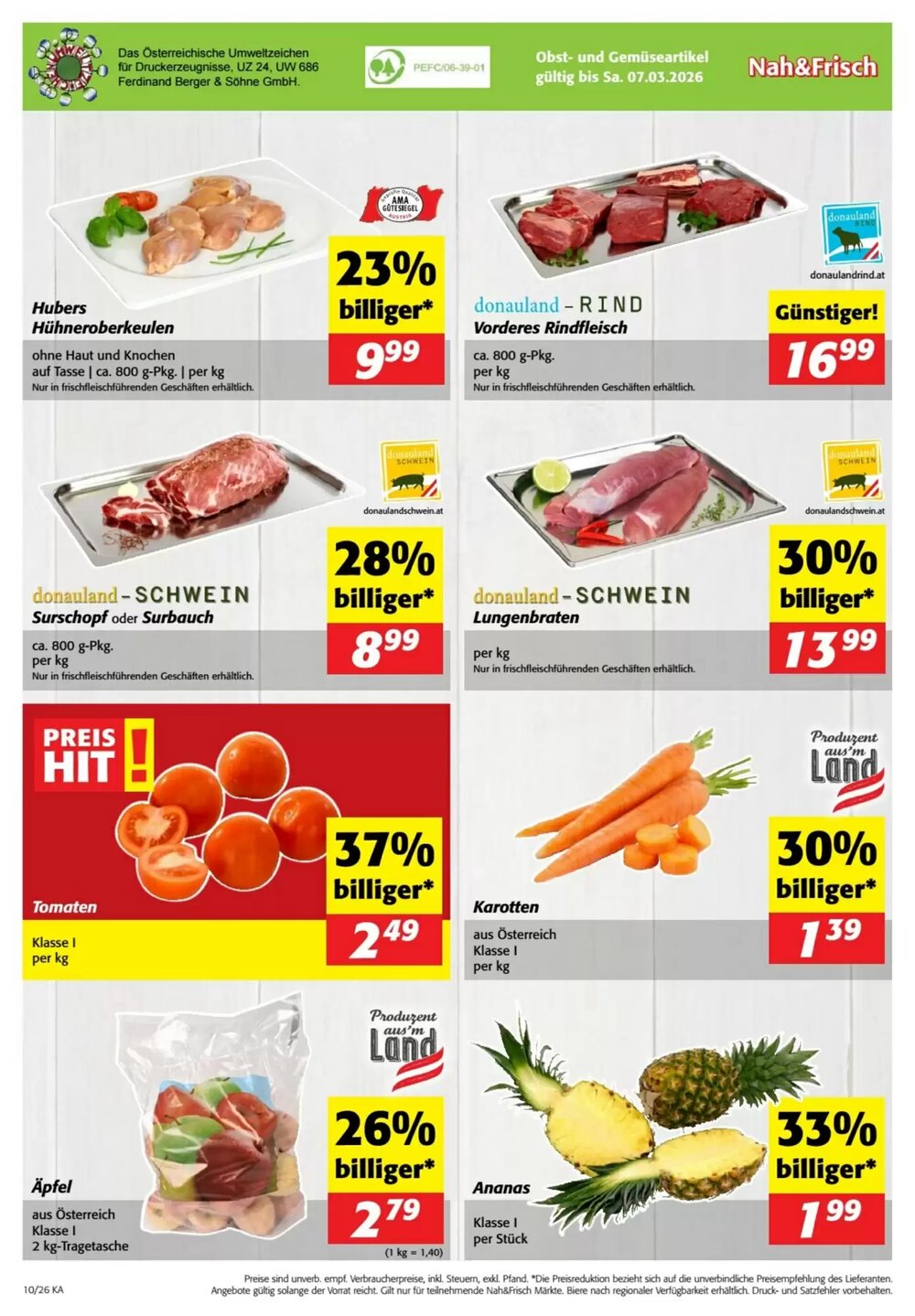 Nah&Frisch Flugblatt (ab 04.03.2026) - Angebote und Prospekt - Seite 8