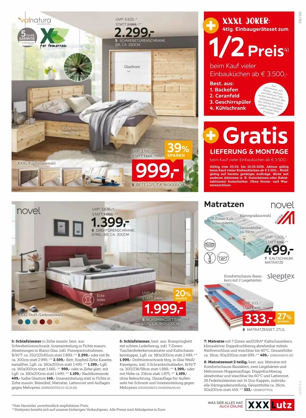 XXXLutz Flugblatt (ab 04.03.2026) - Angebote und Prospekt - Seite 9