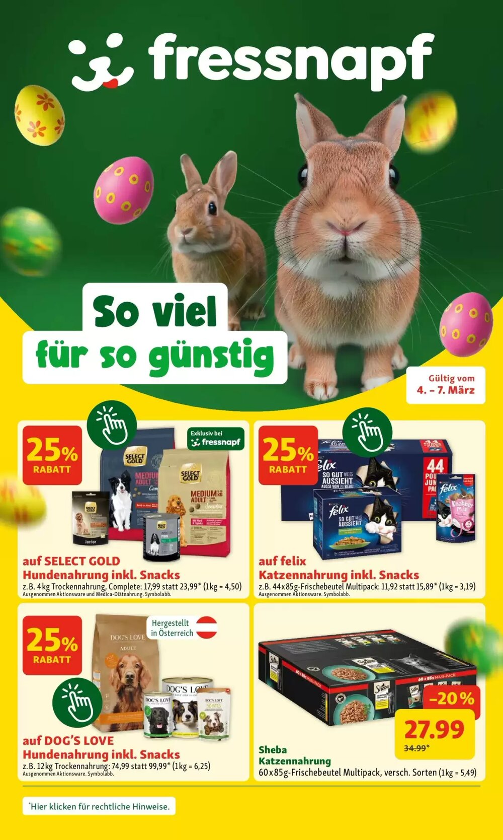 Fressnapf Flugblatt (ab 04.03.2026) - Angebote und Prospekt - Seite 1