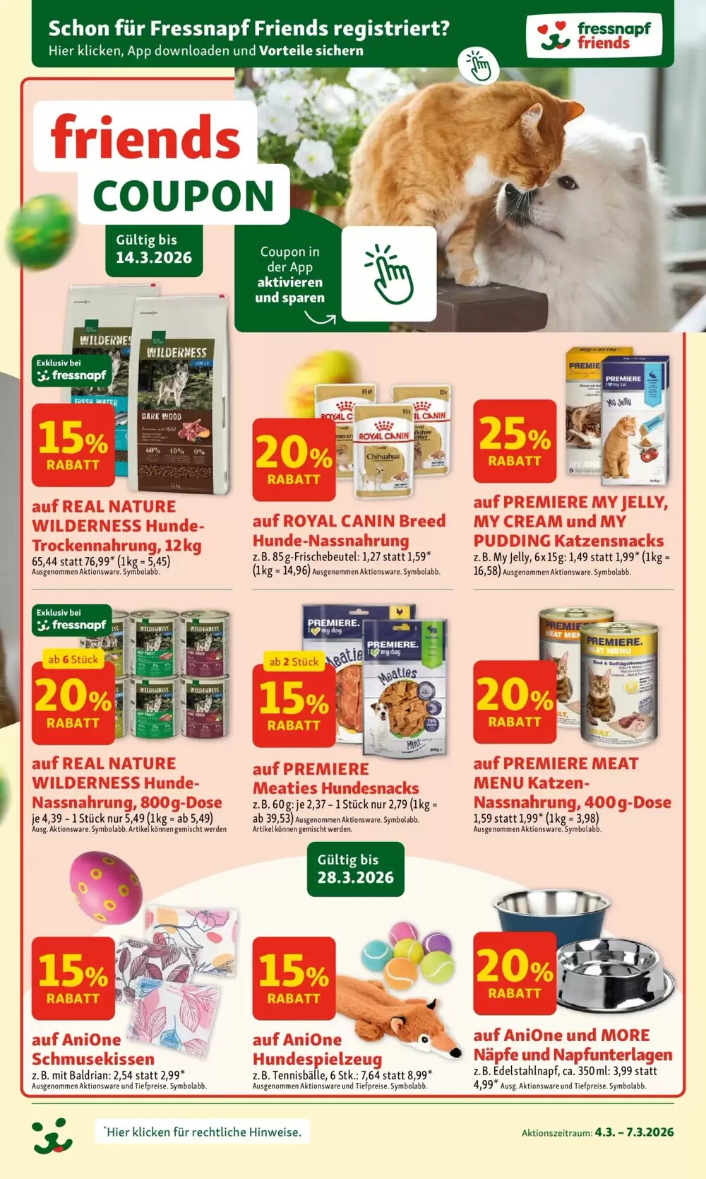 Fressnapf Flugblatt (ab 04.03.2026) - Angebote und Prospekt - Seite 7