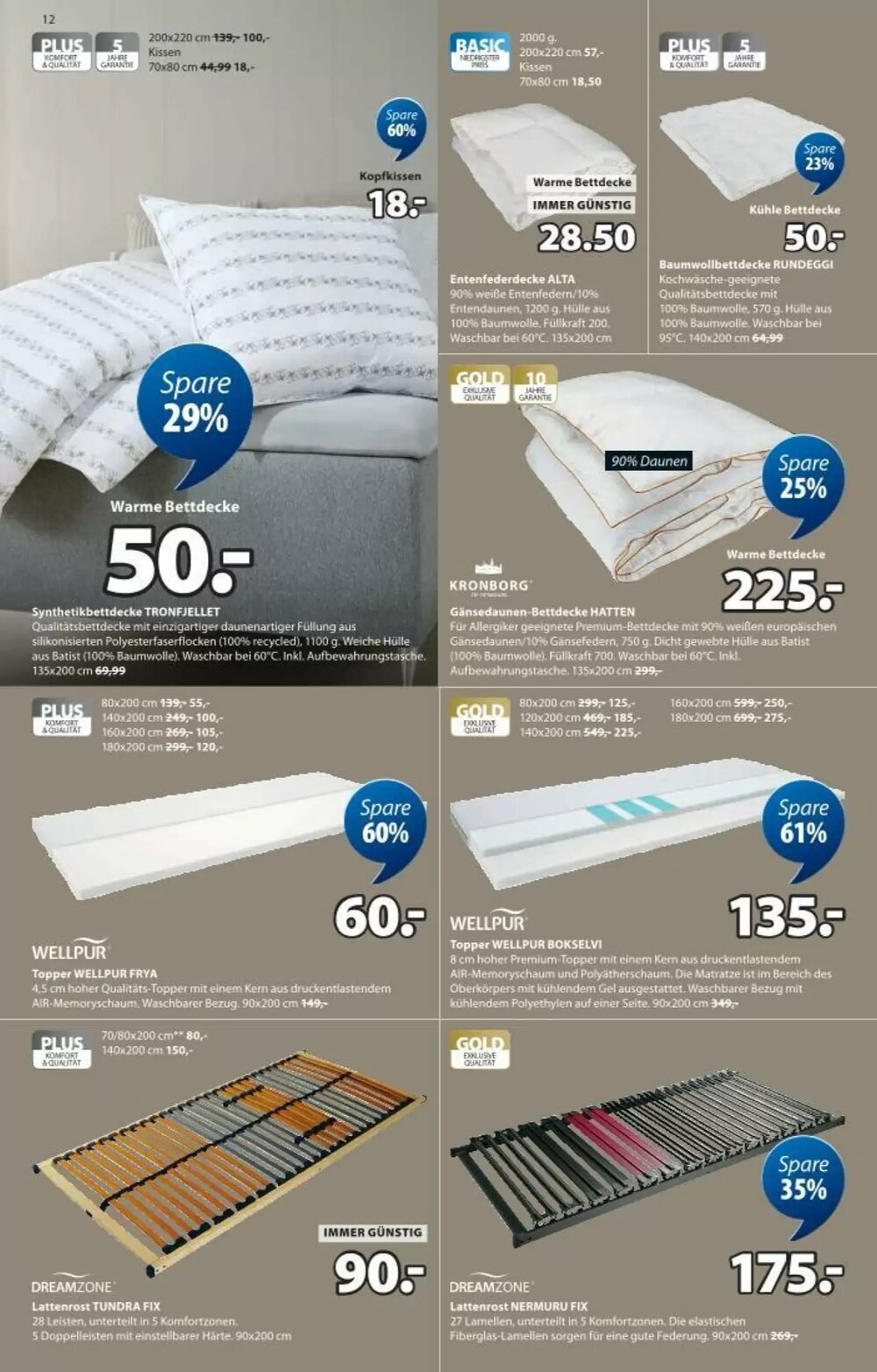 JYSK Flugblatt (ab 04.03.2026) - Angebote und Prospekt - Seite 12