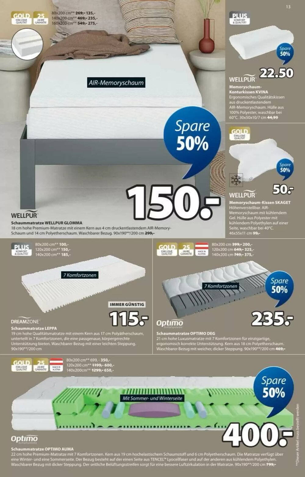 JYSK Flugblatt (ab 04.03.2026) - Angebote und Prospekt - Seite 13