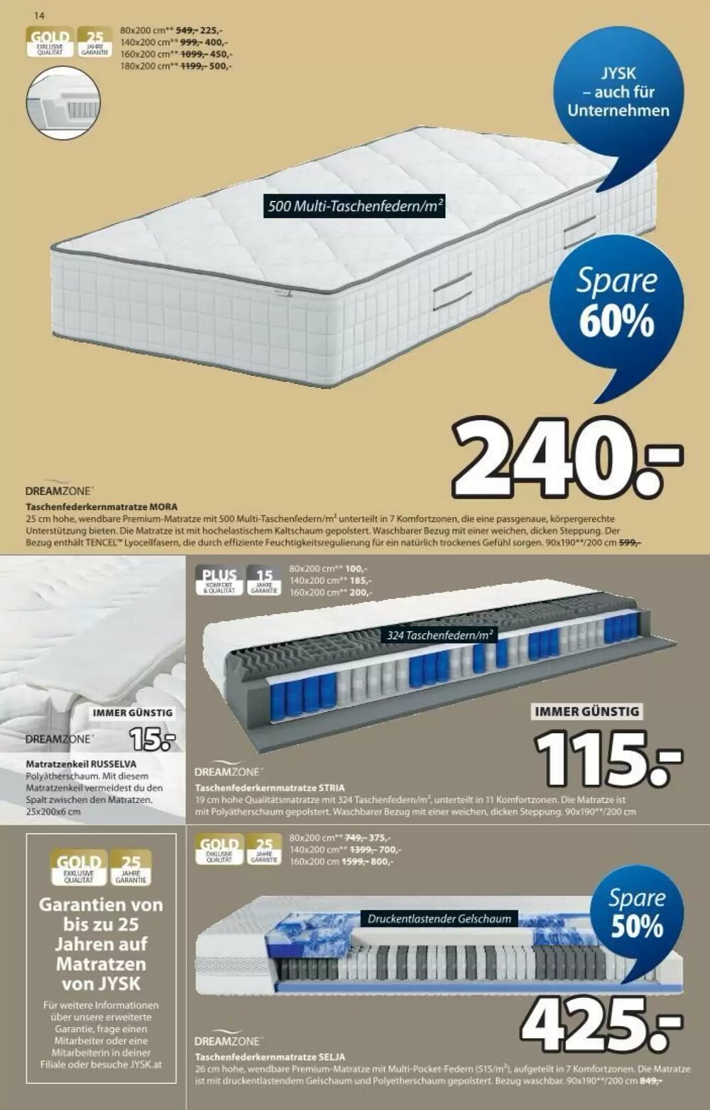 JYSK Flugblatt (ab 04.03.2026) - Angebote und Prospekt - Seite 14
