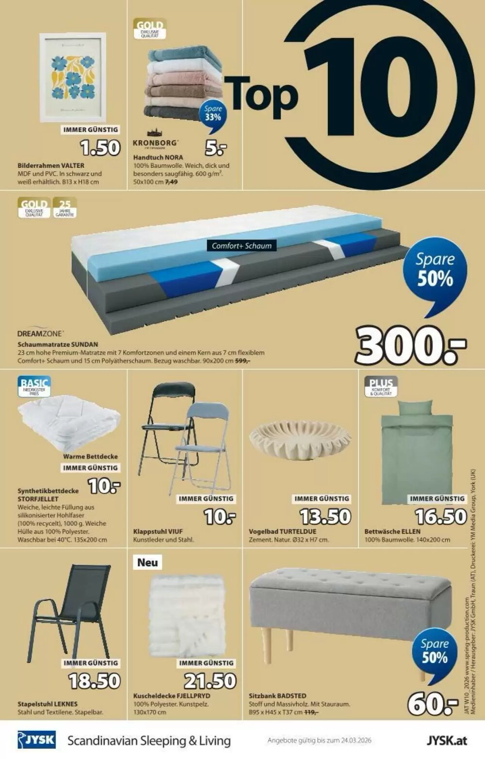 JYSK Flugblatt (ab 04.03.2026) - Angebote und Prospekt - Seite 16