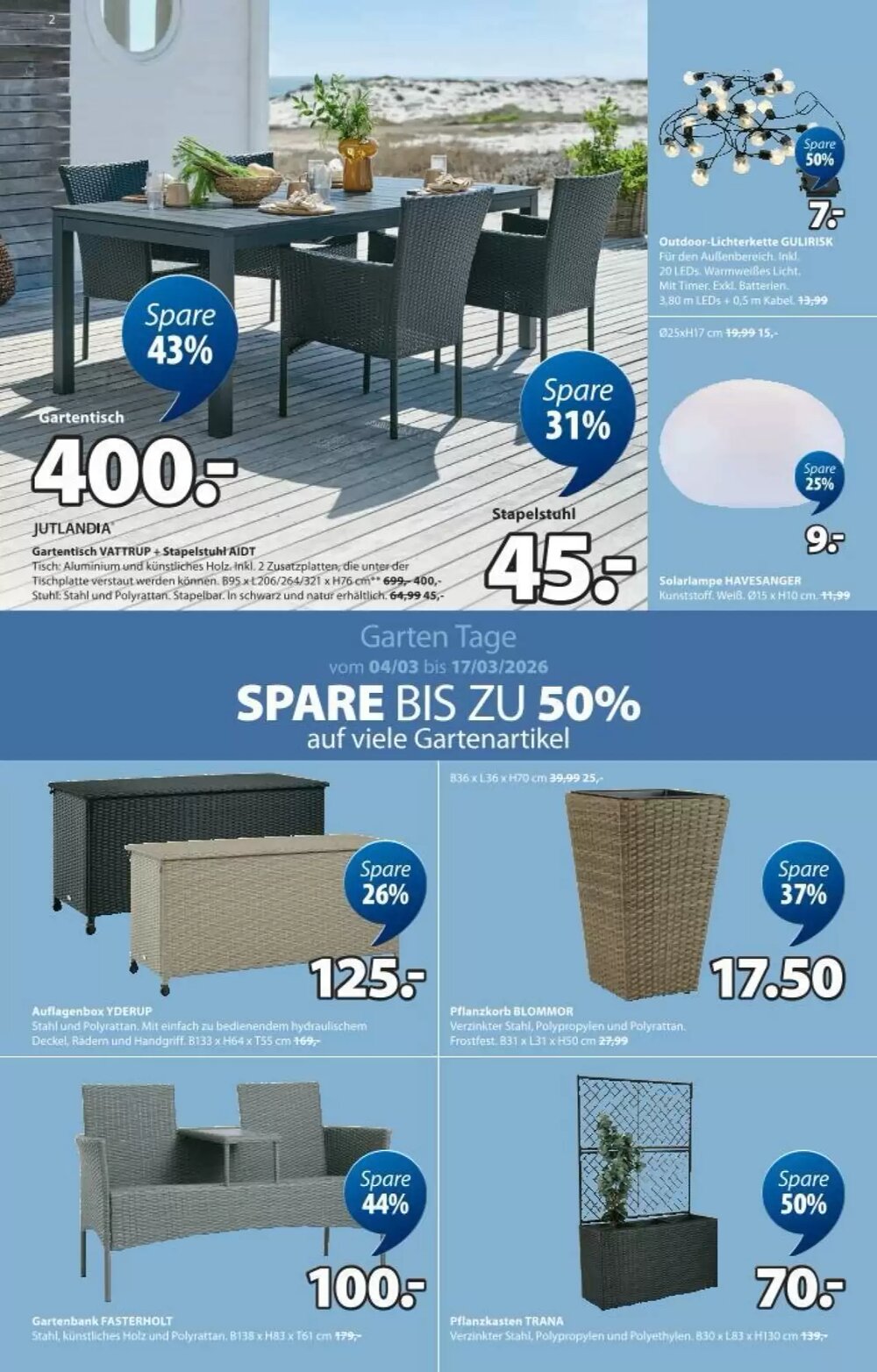 JYSK Flugblatt (ab 04.03.2026) - Angebote und Prospekt - Seite 2