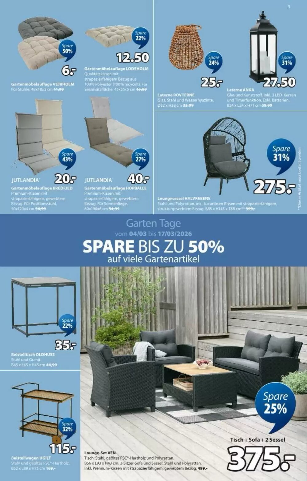 JYSK Flugblatt (ab 04.03.2026) - Angebote und Prospekt - Seite 3