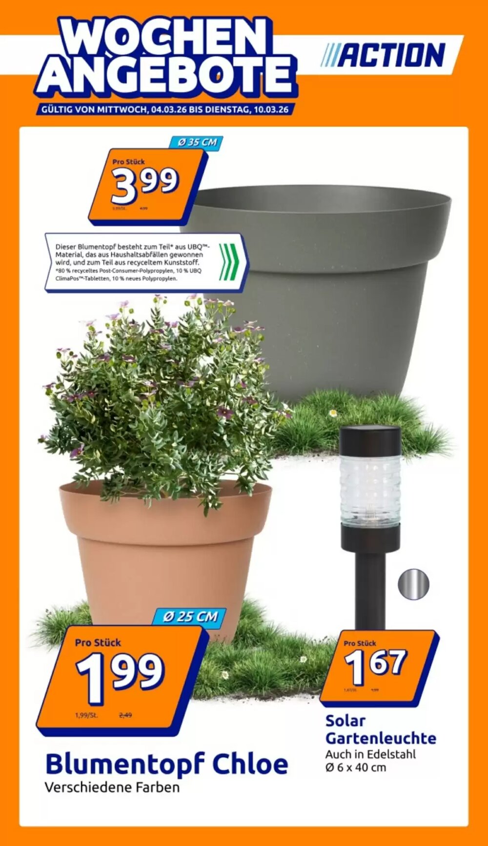 Action Flugblatt (ab 04.03.2026) - Angebote und Prospekt - Seite 1