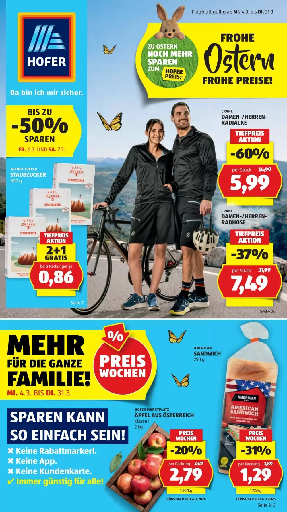 Hofer Flugblatt (ab 04.03.2026) - Angebote und Prospekt - Seite 1