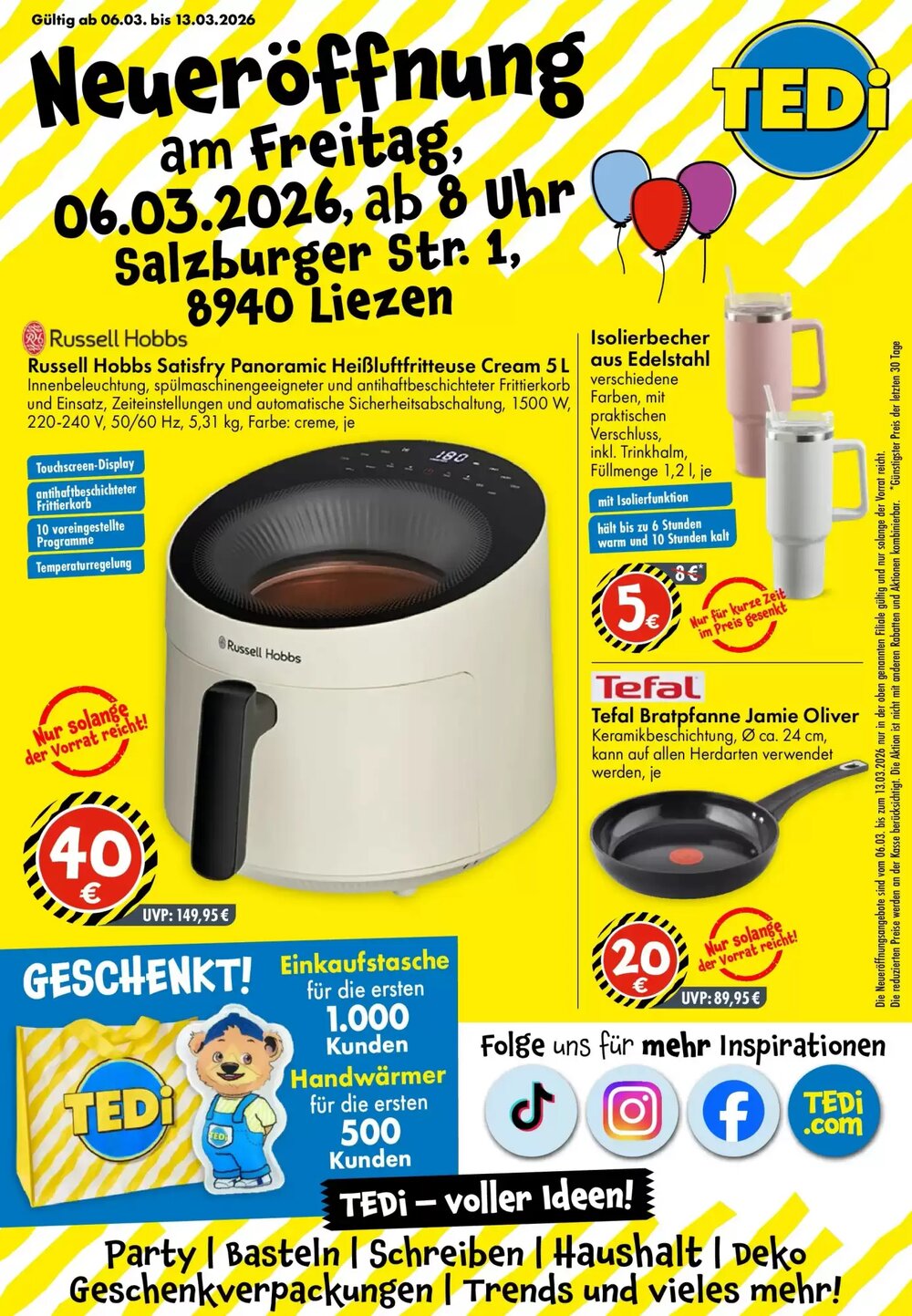 TEDi Flugblatt (ab 04.03.2026) - Angebote und Prospekt - Seite 1