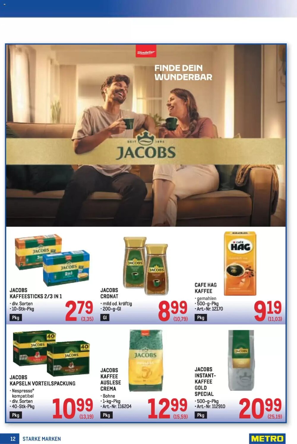 Metro Flugblatt (ab 05.03.2026) - Angebote und Prospekt - Seite 12