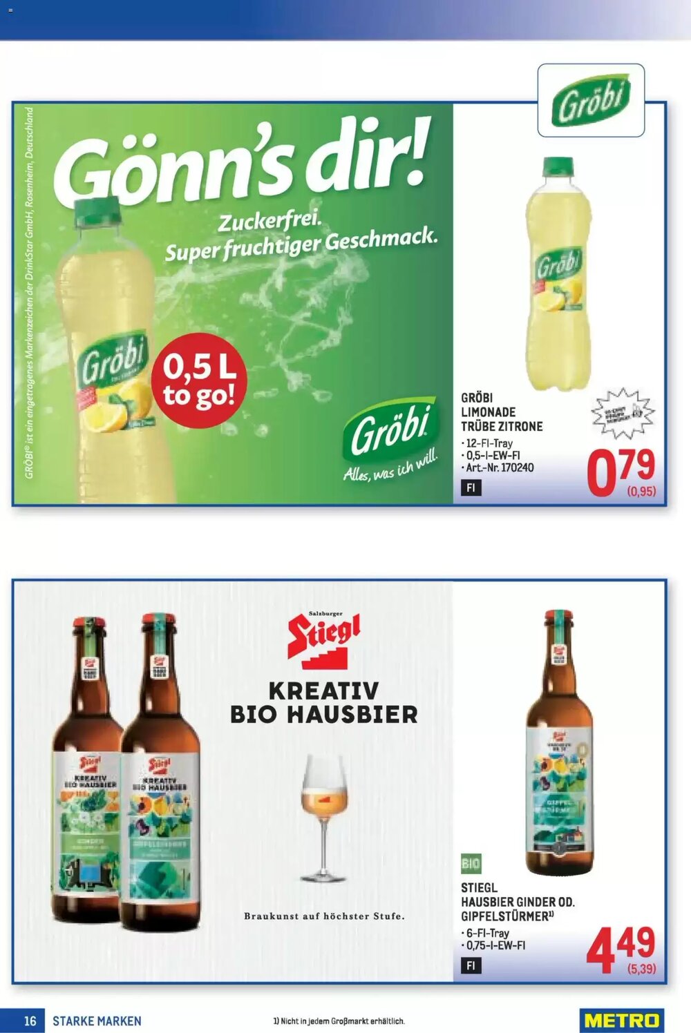 Metro Flugblatt (ab 05.03.2026) - Angebote und Prospekt - Seite 16