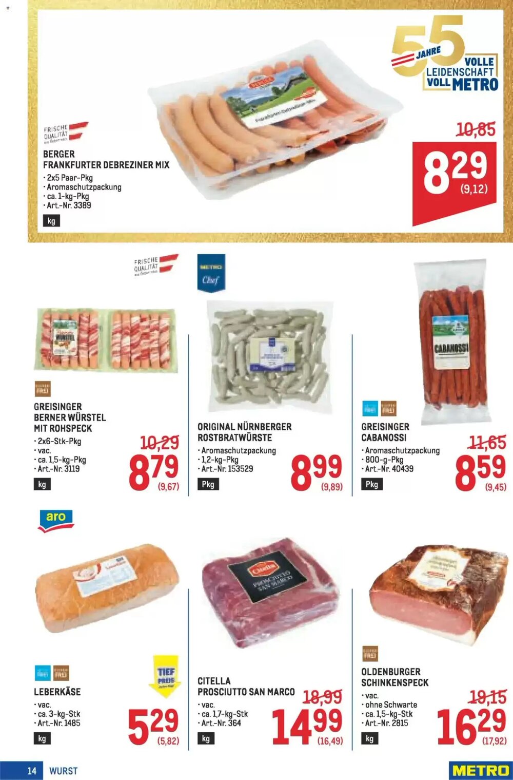 Metro Flugblatt (ab 05.03.2026) - Angebote und Prospekt - Seite 14