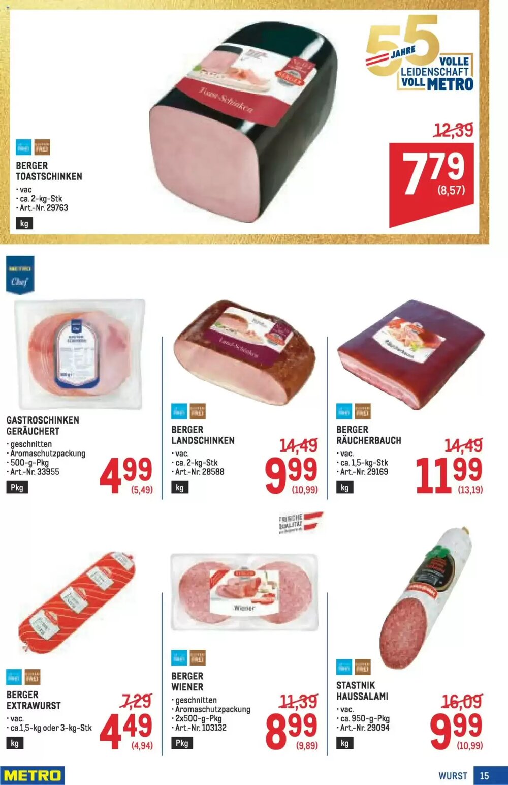 Metro Flugblatt (ab 05.03.2026) - Angebote und Prospekt - Seite 15