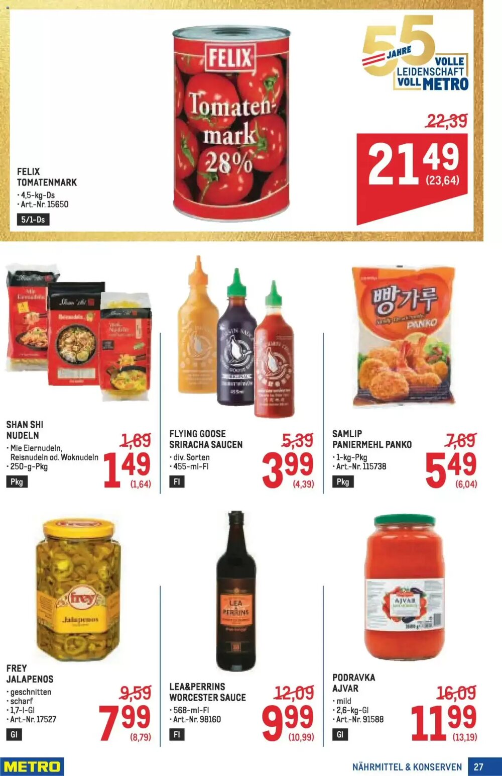 Metro Flugblatt (ab 05.03.2026) - Angebote und Prospekt - Seite 27