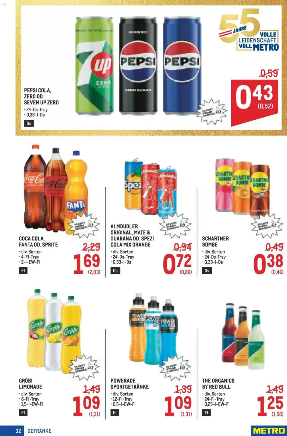 Metro Flugblatt (ab 05.03.2026) - Angebote und Prospekt - Seite 32