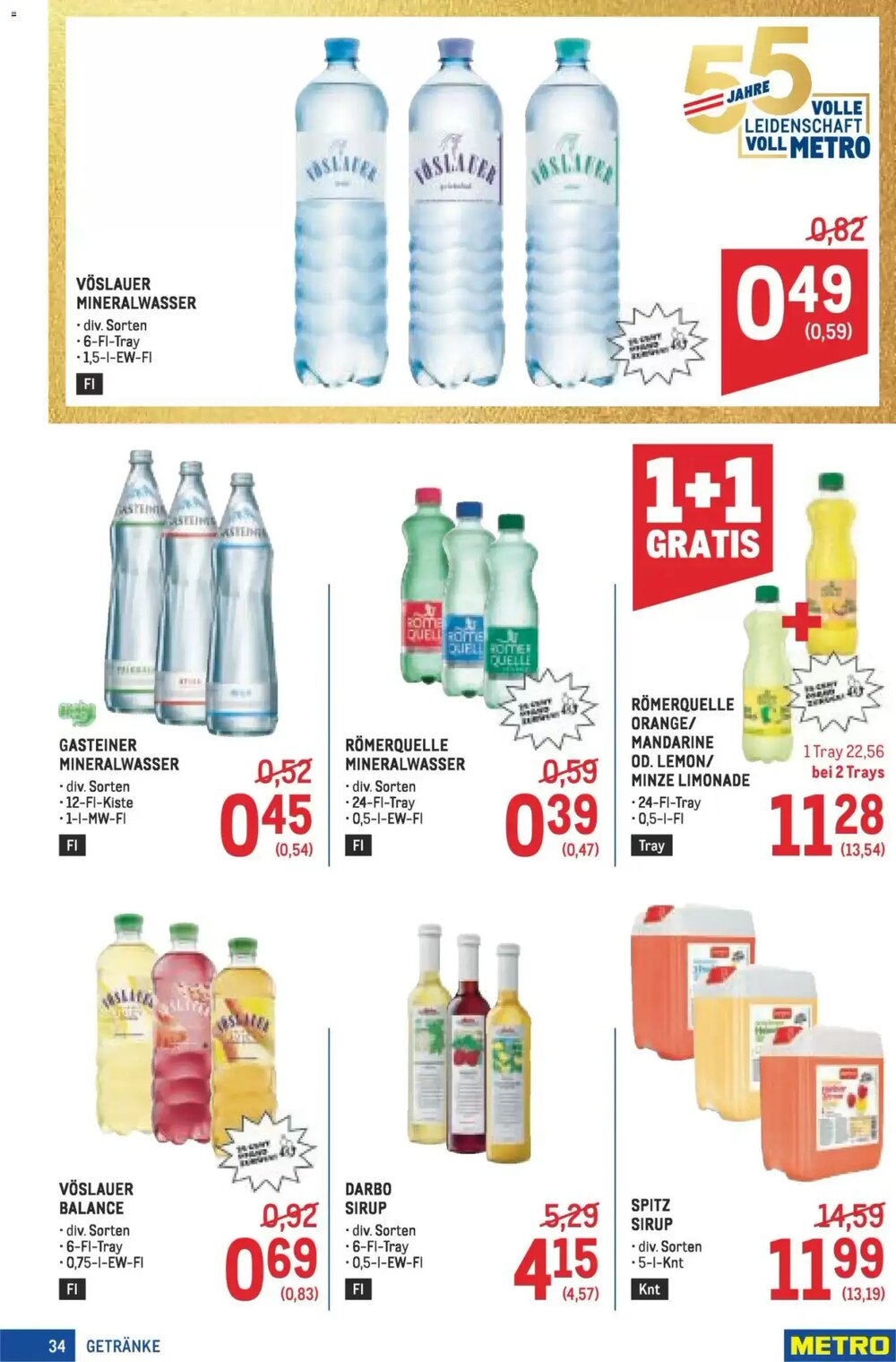 Metro Flugblatt (ab 05.03.2026) - Angebote und Prospekt - Seite 34