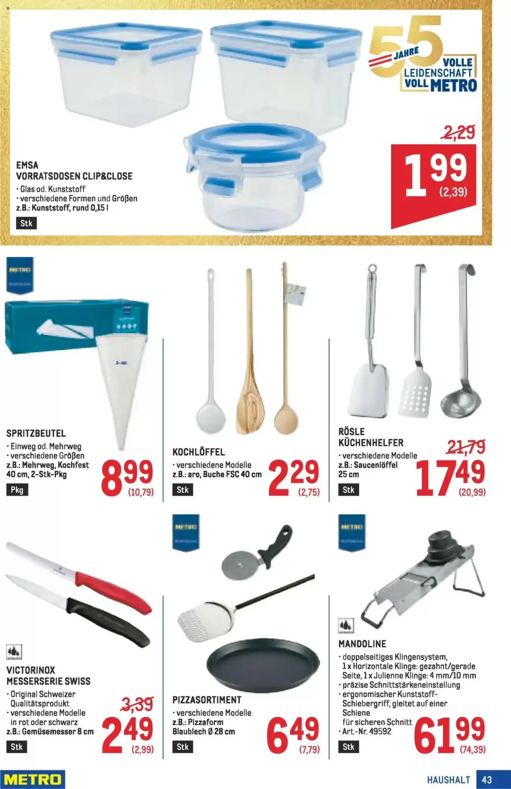 Metro Flugblatt (ab 05.03.2026) - Angebote und Prospekt - Seite 43