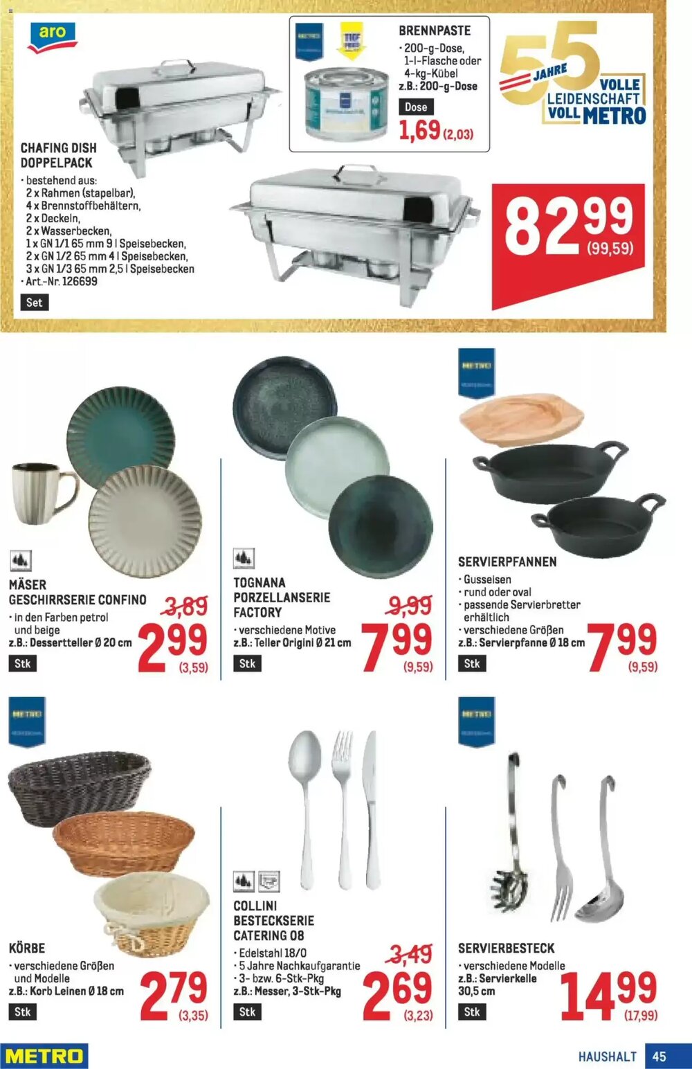 Metro Flugblatt (ab 05.03.2026) - Angebote und Prospekt - Seite 45