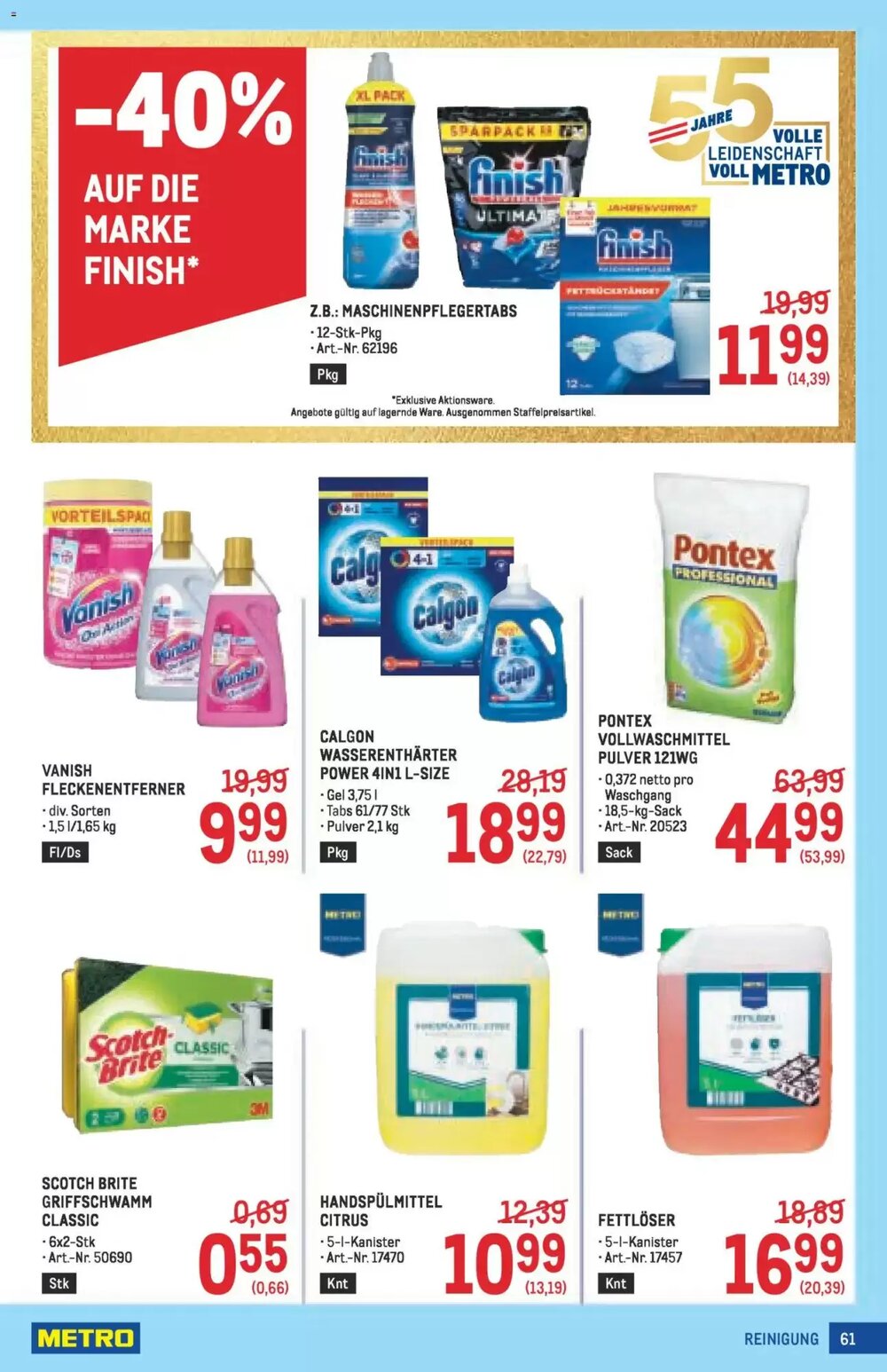 Metro Flugblatt (ab 05.03.2026) - Angebote und Prospekt - Seite 61