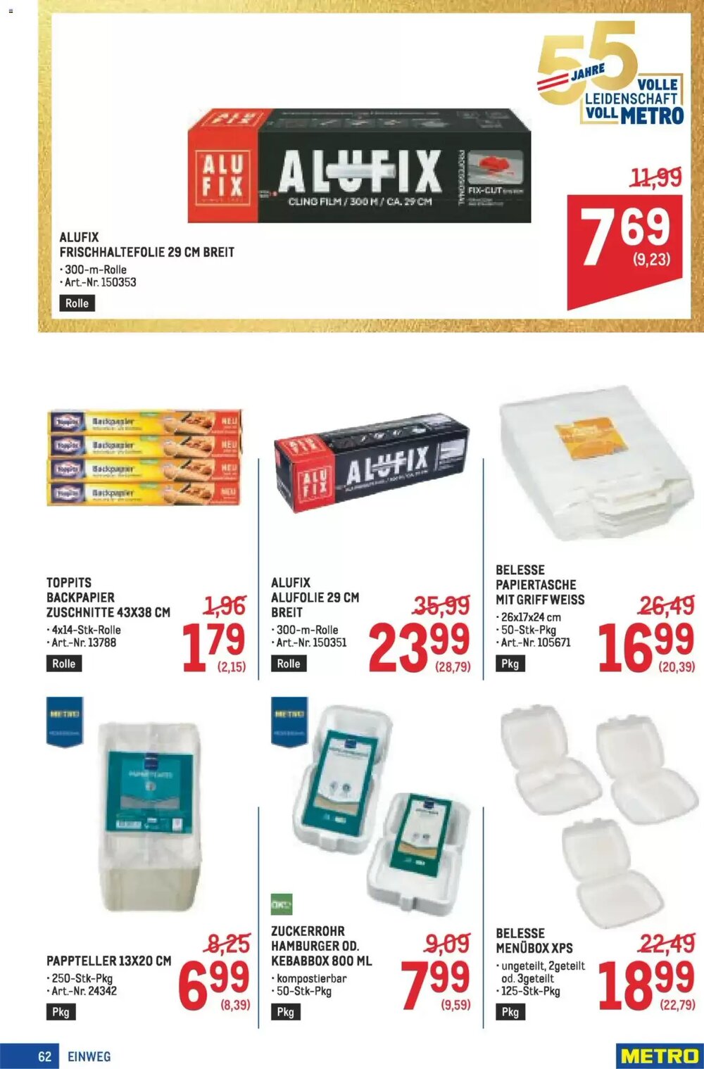 Metro Flugblatt (ab 05.03.2026) - Angebote und Prospekt - Seite 62