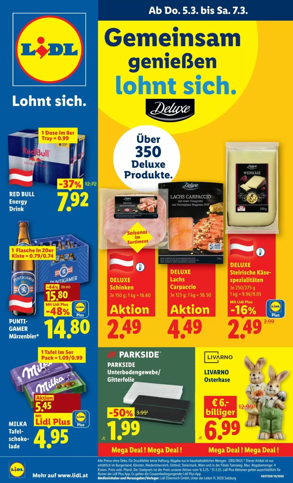 Lidl Flugblatt (ab 05.03.2026) - Angebote und Prospekt - Seite 1