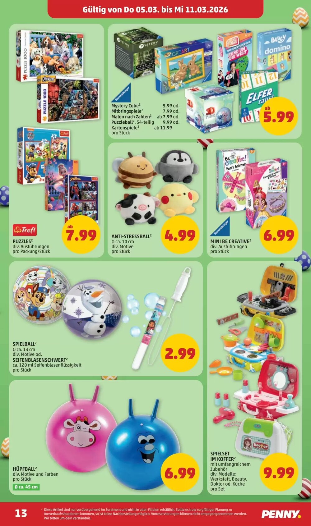 PENNY Flugblatt (ab 05.03.2026) - Angebote und Prospekt - Seite 13