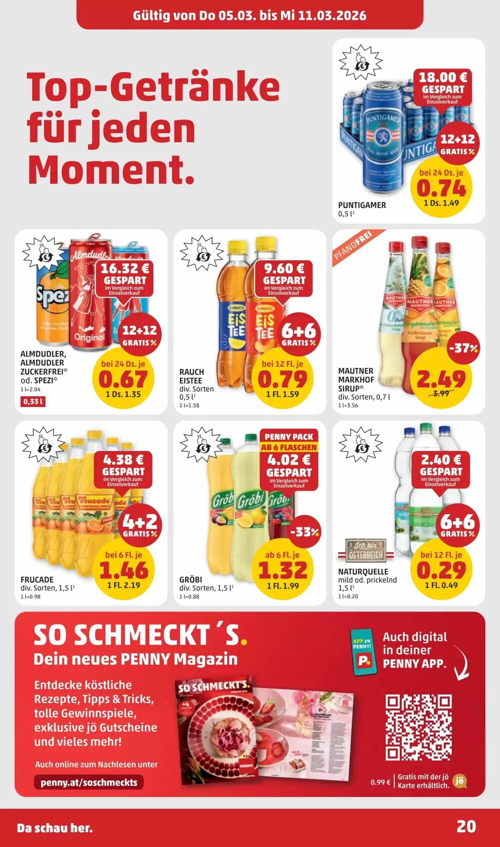 PENNY Flugblatt (ab 05.03.2026) - Angebote und Prospekt - Seite 20