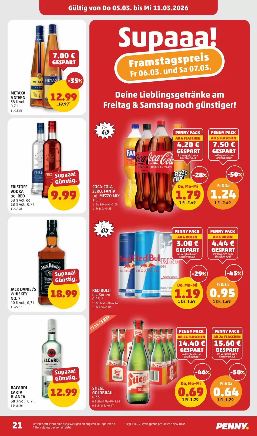 PENNY Flugblatt (ab 05.03.2026) - Angebote und Prospekt - Seite 21