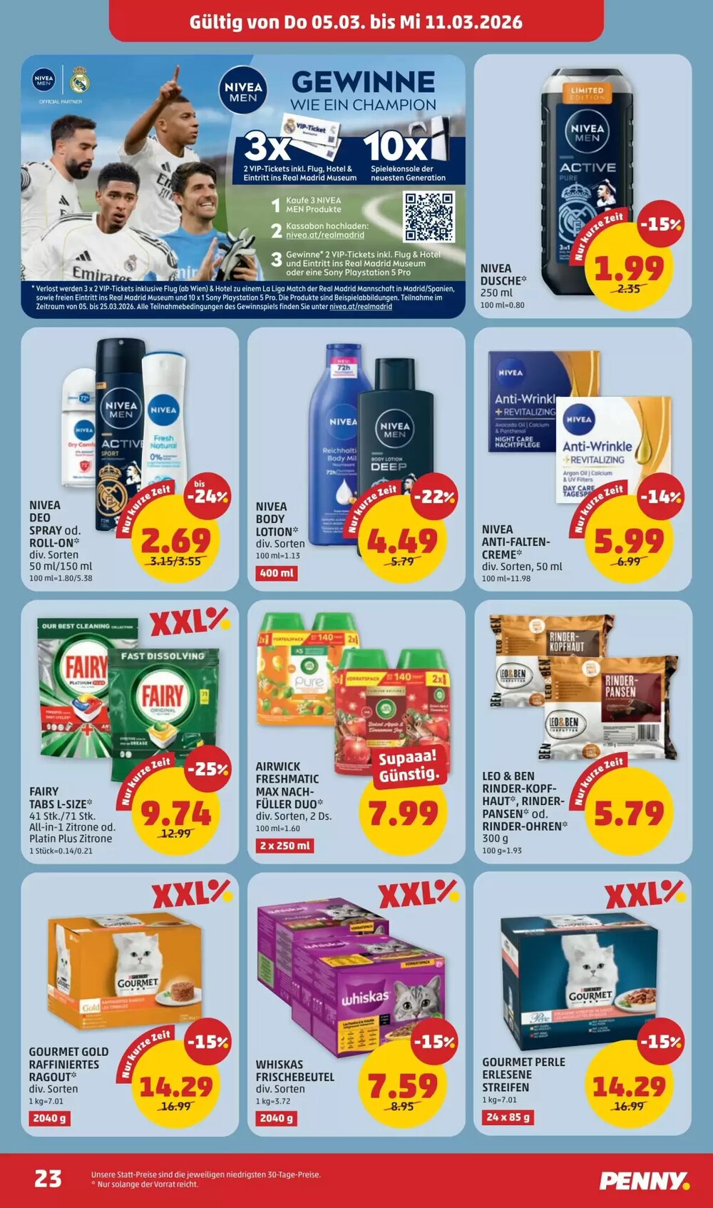 PENNY Flugblatt (ab 05.03.2026) - Angebote und Prospekt - Seite 23