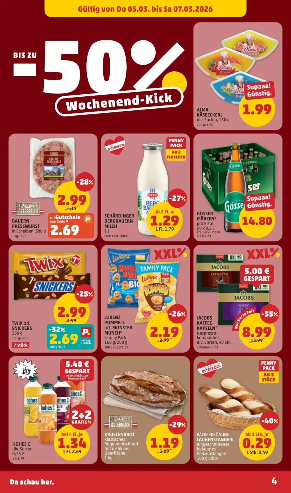 PENNY Flugblatt (ab 05.03.2026) - Angebote und Prospekt - Seite 4