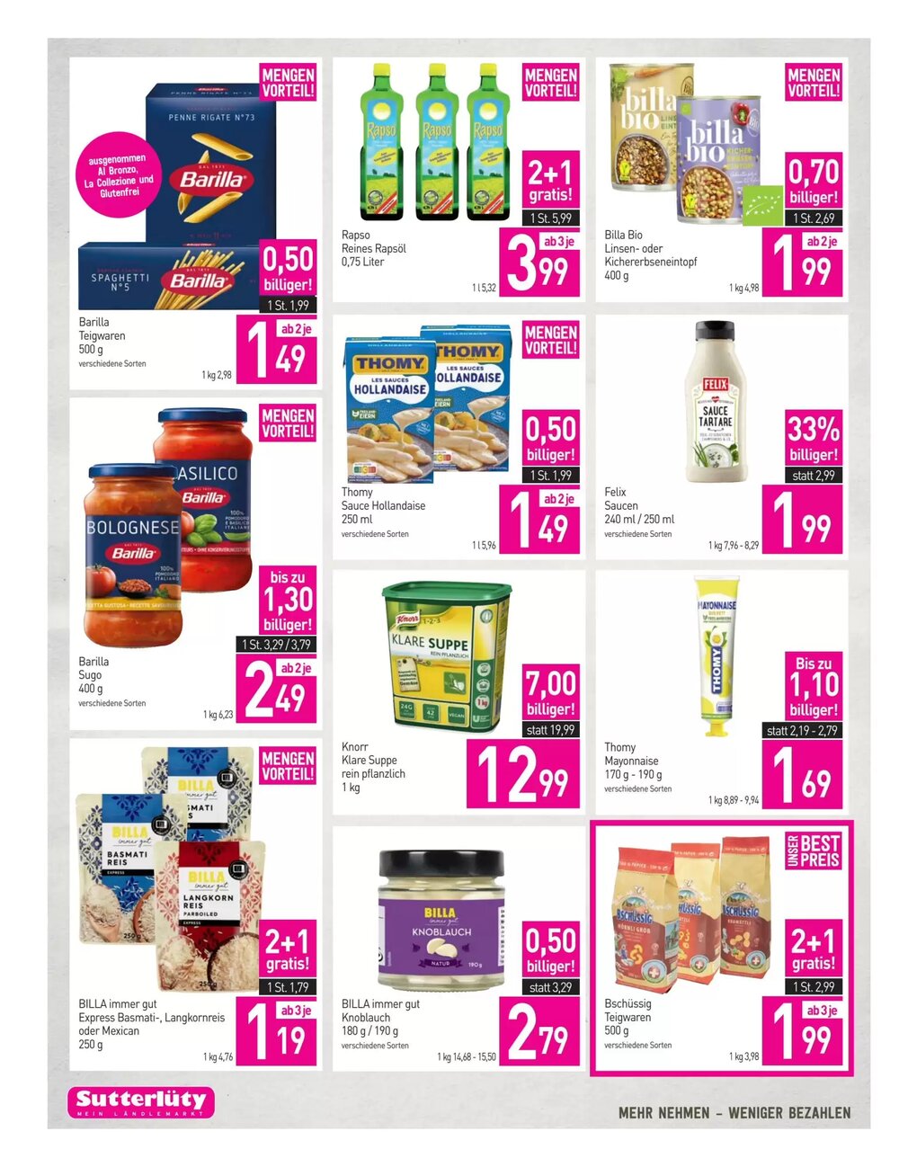 Sutterlüty Flugblatt (ab 05.03.2026) - Angebote und Prospekt - Seite 20