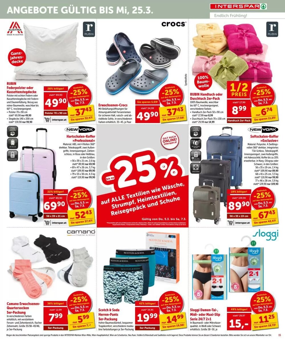 Interspar Flugblatt (ab 05.03.2026) - Angebote und Prospekt - Seite 15