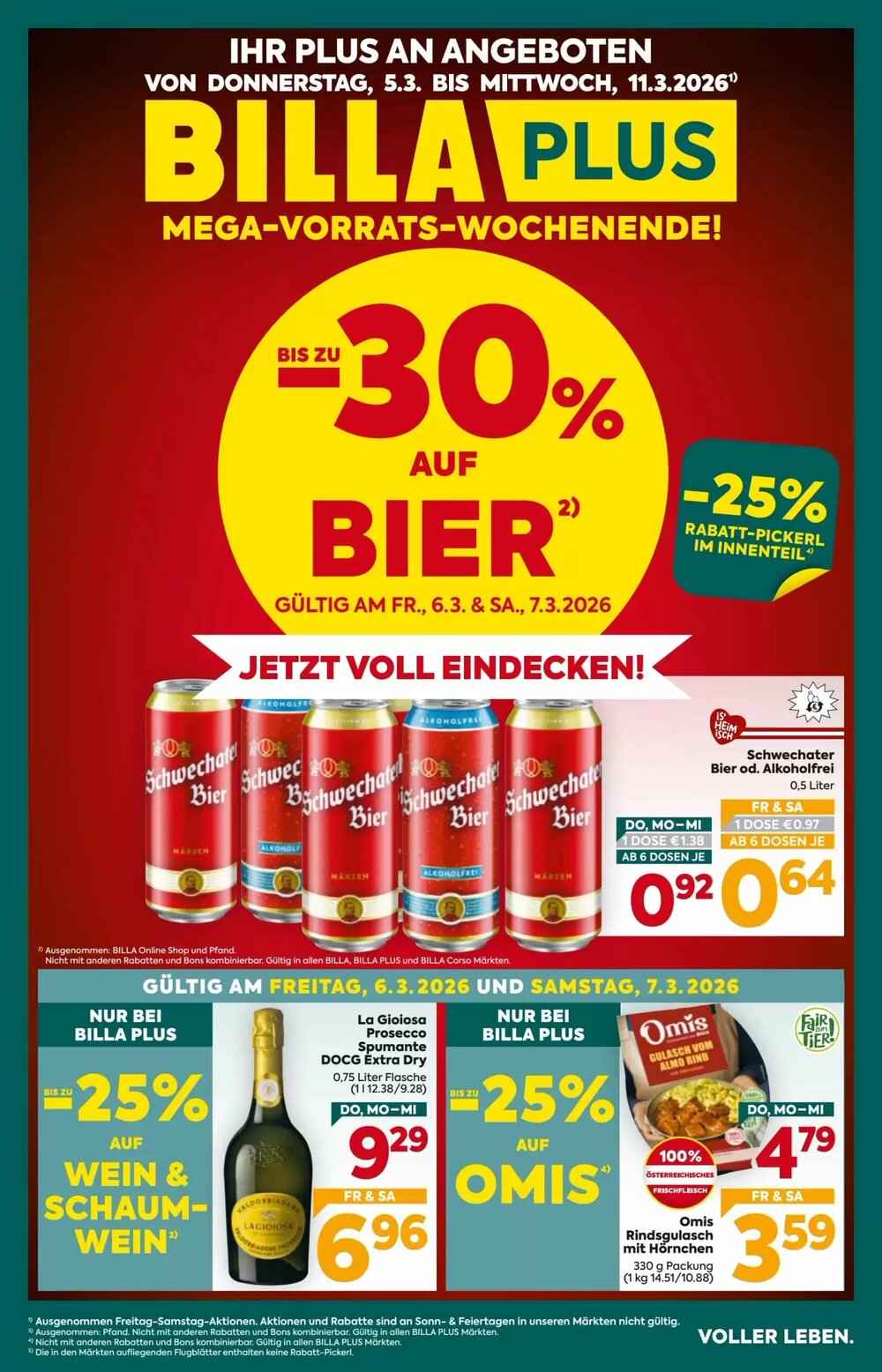 Billa Flugblatt (ab 05.03.2026) - Angebote und Prospekt - Seite 1