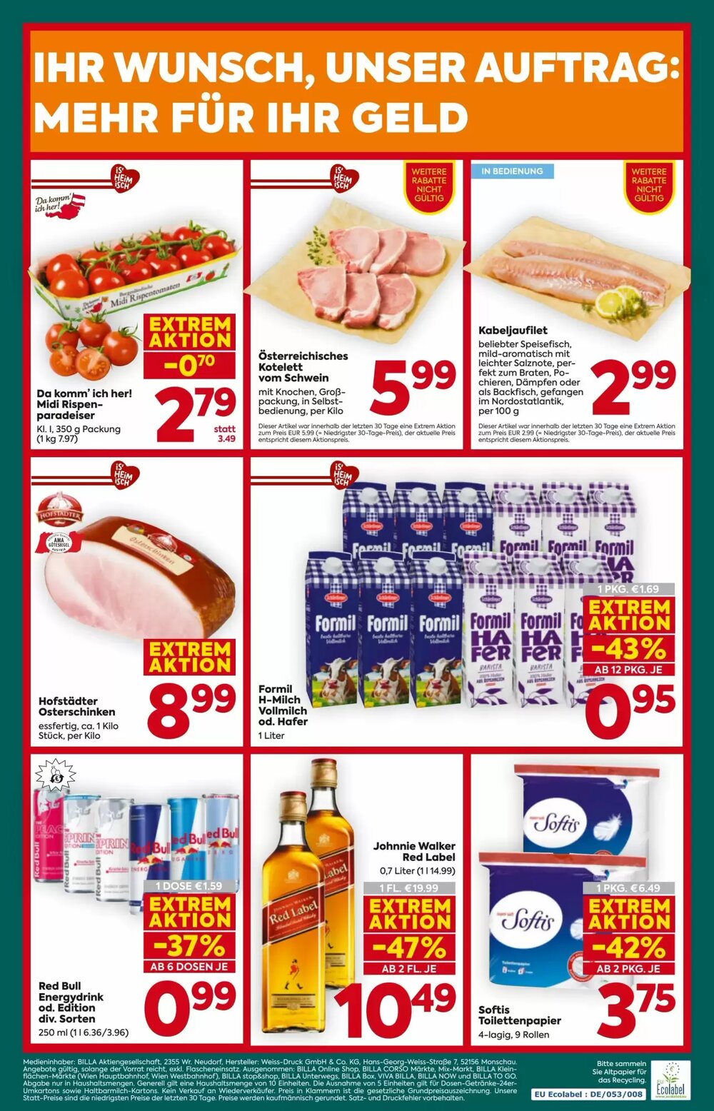 Billa Flugblatt (ab 05.03.2026) - Angebote und Prospekt - Seite 16