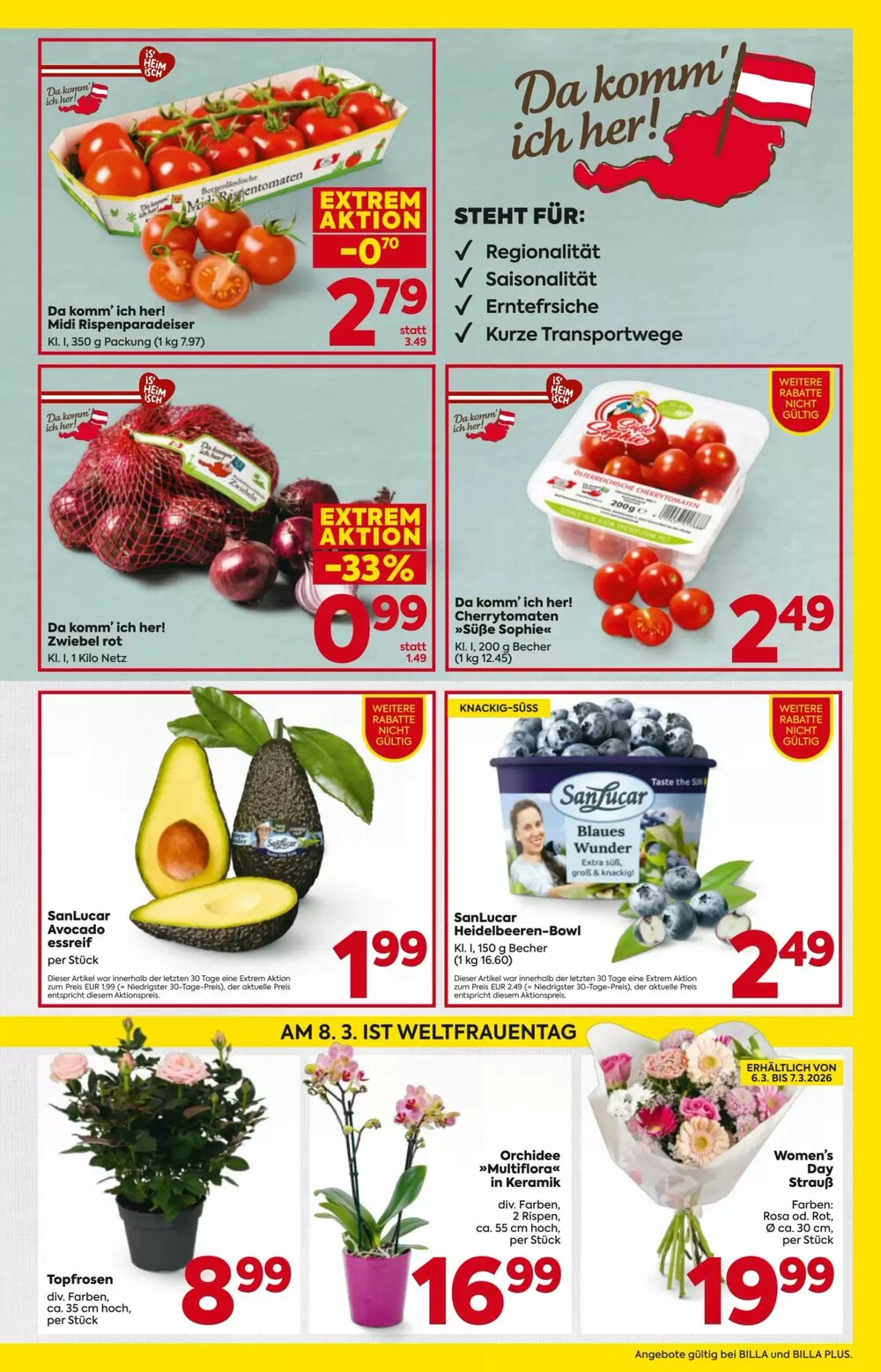 Billa Flugblatt (ab 05.03.2026) - Angebote und Prospekt - Seite 3