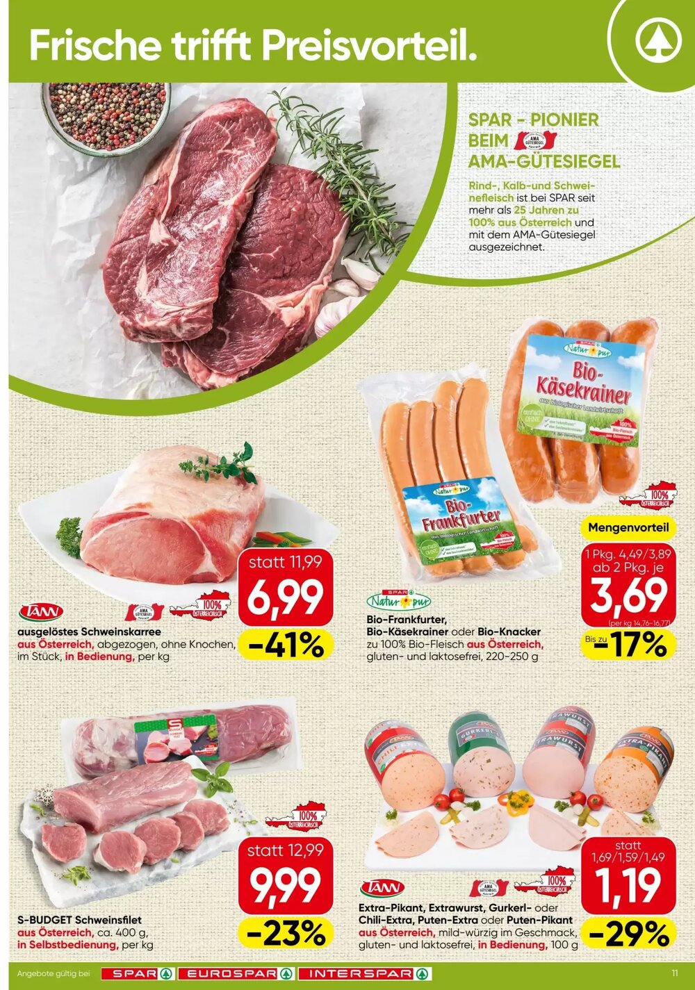Spar Flugblatt (ab 05.03.2026) - Angebote und Prospekt - Seite 11