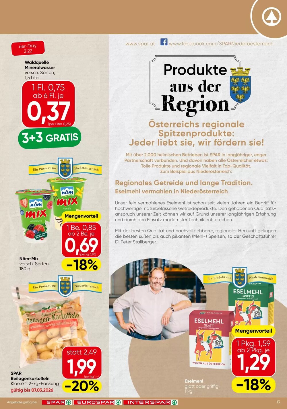 Spar Flugblatt (ab 05.03.2026) - Angebote und Prospekt - Seite 13