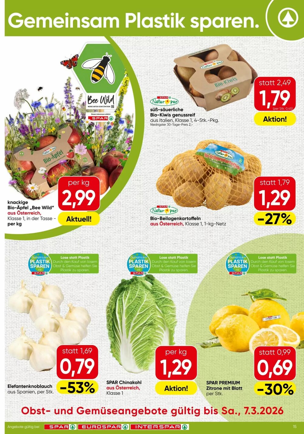 Spar Flugblatt (ab 05.03.2026) - Angebote und Prospekt - Seite 15
