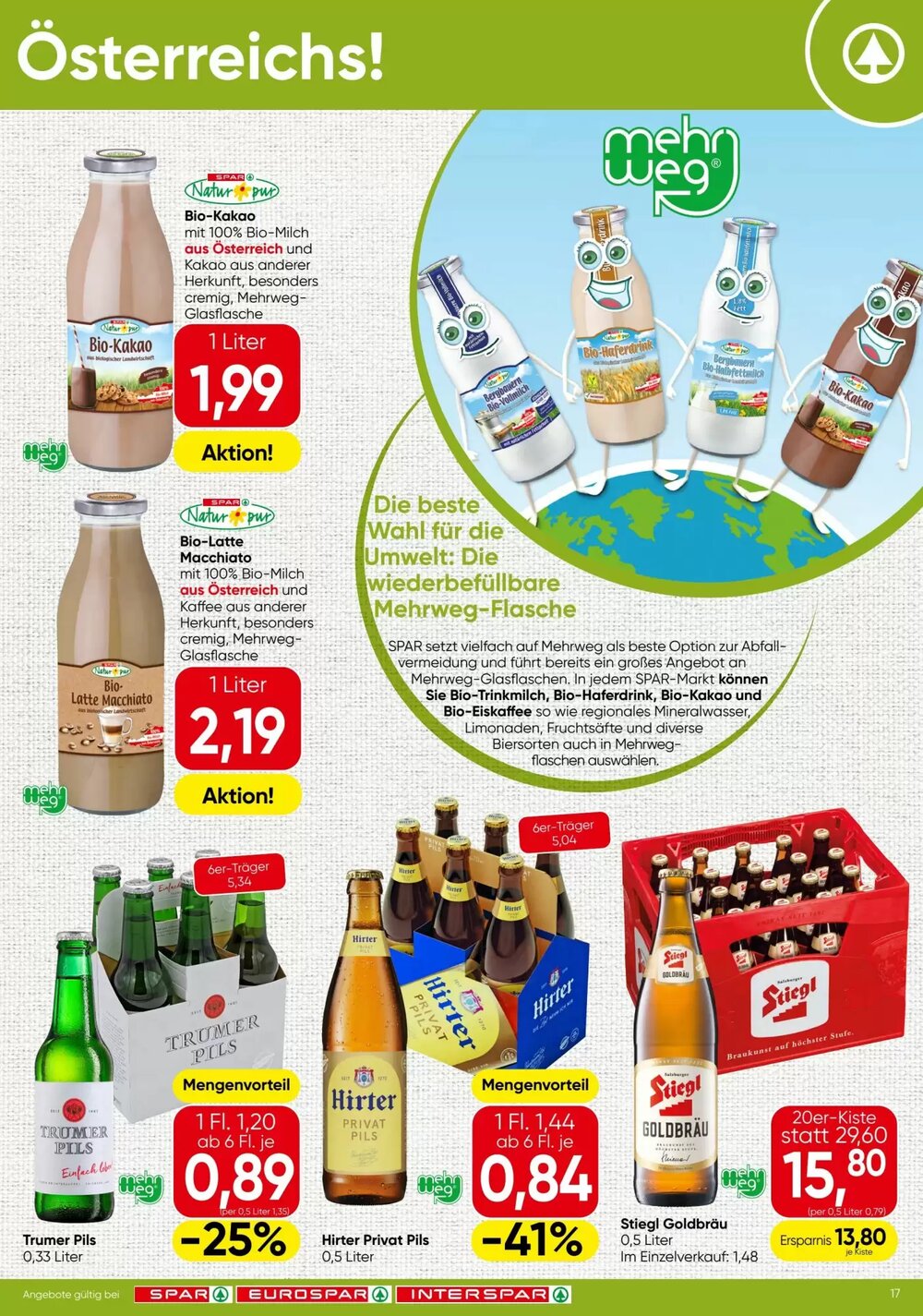 Spar Flugblatt (ab 05.03.2026) - Angebote und Prospekt - Seite 17