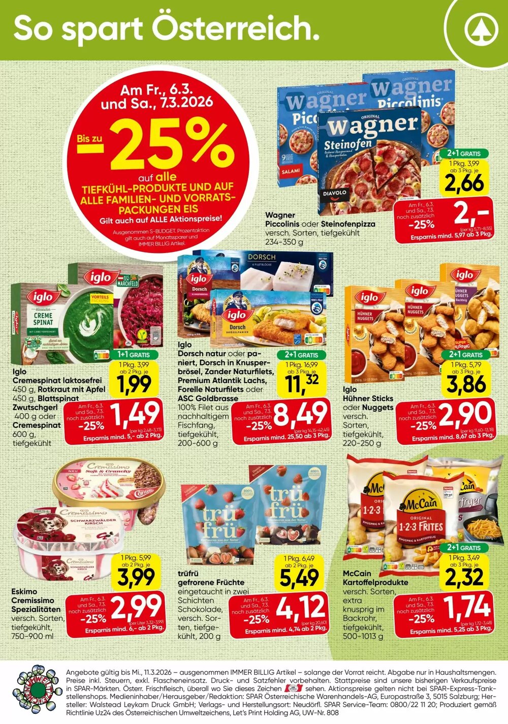 Spar Flugblatt (ab 05.03.2026) - Angebote und Prospekt - Seite 20