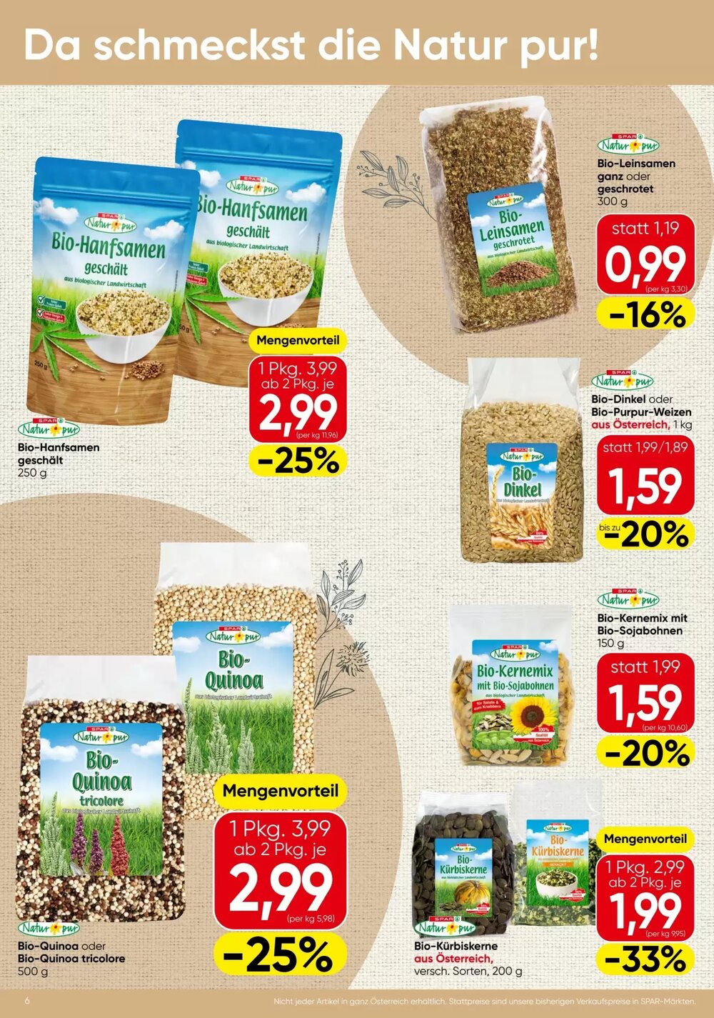 Spar Flugblatt (ab 05.03.2026) - Angebote und Prospekt - Seite 6