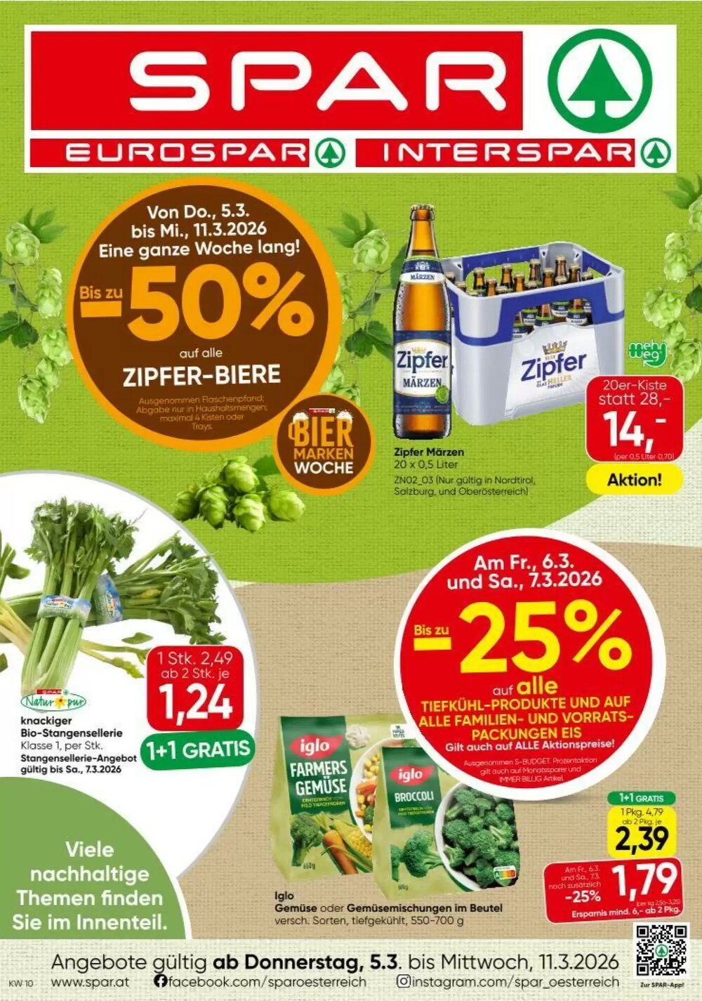 Eurospar Flugblatt (ab 05.03.2026) - Angebote und Prospekt - Seite 1