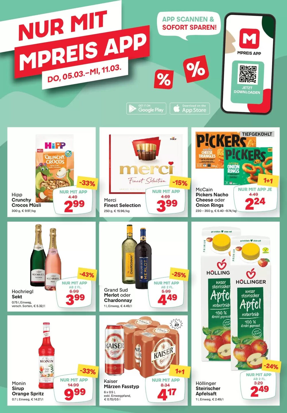 MPreis Flugblatt (ab 05.03.2026) - Angebote und Prospekt - Seite 14